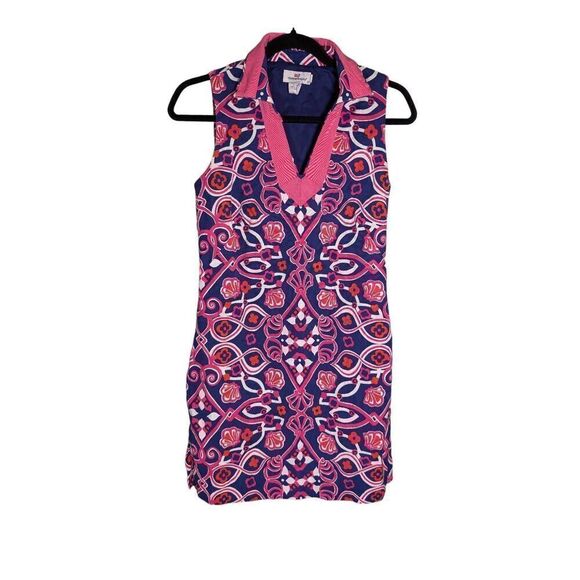 Vineyard Vines Shell Scarf Tunic Dress 2 - Picture 1 of 4
